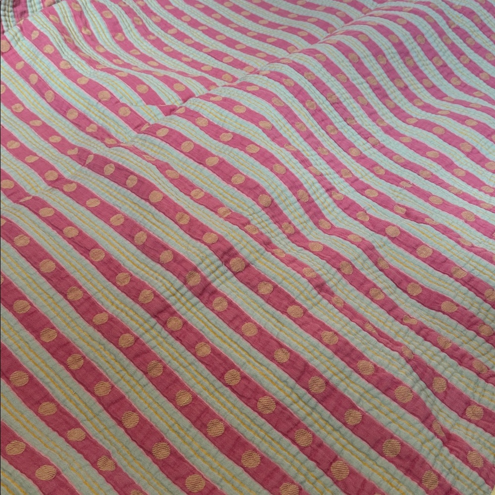 Anne Selke Pine Cone Hill Full/Queen Williamsburg Vintage Quilt, EUC - Picture 2 of 5